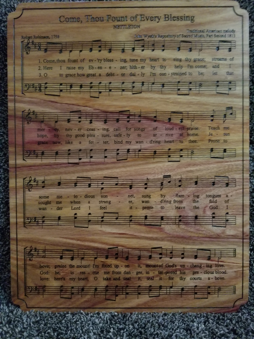 Come Thou Fount Of Every Blessing - Hymn
