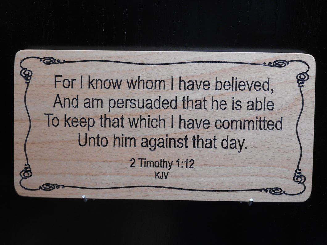 2 Timothy 1.12