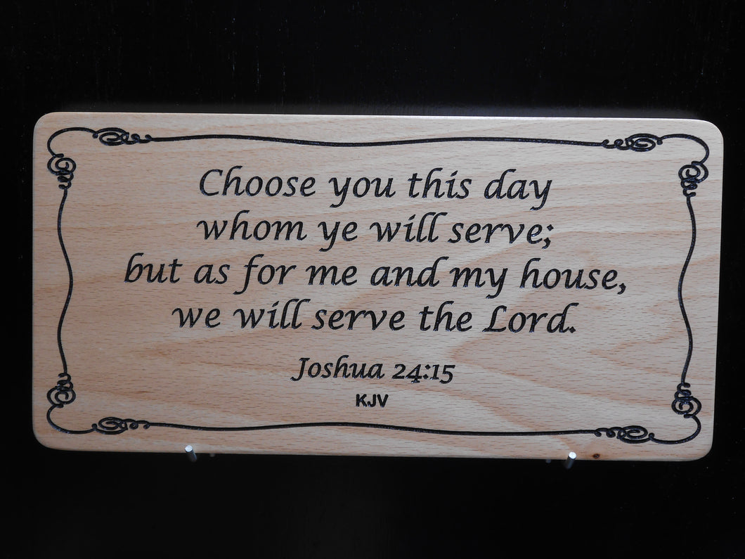 Joshua 24.15 (KJV)